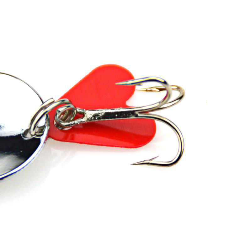 Fishing Lures - Wobblers Spinners Metal Spoon Bait Wobbler Artificial Tackle Kit - Set of 4 - I'LL TAKE THIS