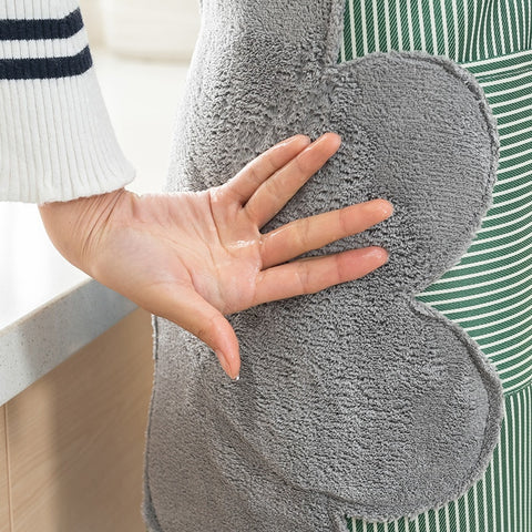 Image of Waterproof adjustable Aprons heavy-duty cotton, convenient Super absorbent side hand wipe cloths - I'LL TAKE THIS