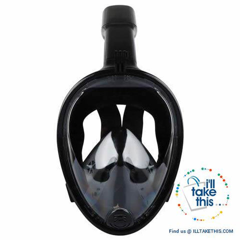 Image of Full Face Snorkel Mask - Anti Fog, Keeps Water Out And Air In! - I'LL TAKE THIS