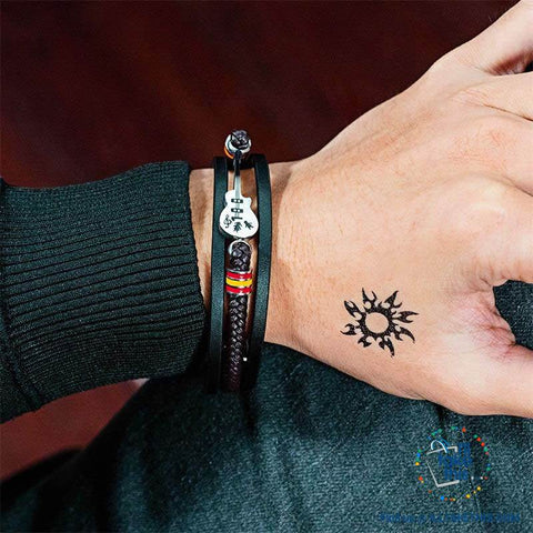 Image of Stainless Steel Guitar or Treble Clef Bracelets/Rope Bangle - Suits all! - I'LL TAKE THIS