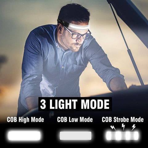 Image of Ultra wide 220° Head lamp - Lightweight 8000 Lumens Headlamps