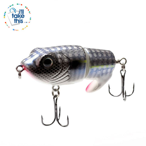 Image of Bigass Bass Frog Fishing lures, JerkPro™ offering 8 Color Option with lifelike swimming motion tail - I'LL TAKE THIS