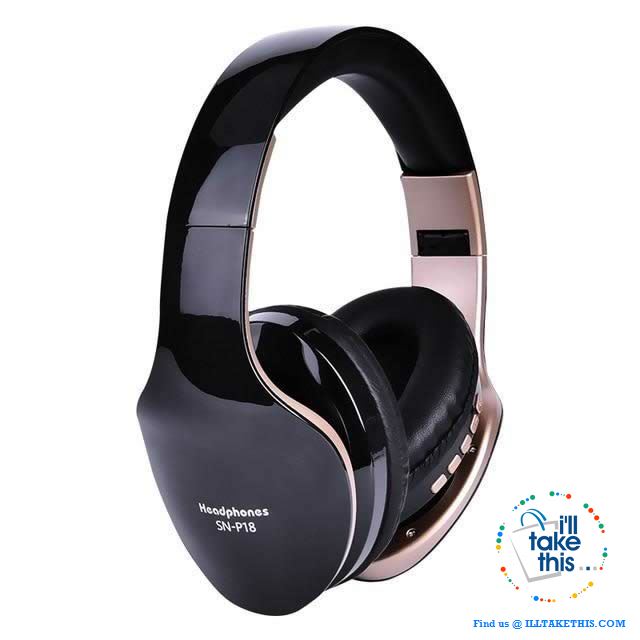 Wireless Bluetooth Headphones - Take Them With You Wherever You Go! - I'LL TAKE THIS