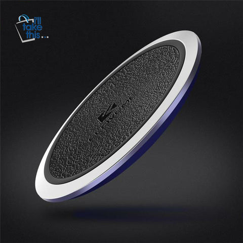 Image of Wireless Charger 10W, Original LED Qi Wireless Charger For Samsung Galaxy S8 S8 Plus Note 8 For iPhone X 10 8 CE FCC - I'LL TAKE THIS