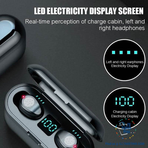 Image of Wireless Earbuds - Bluetooth V5, Superb Wireless Earphones Stereo Headphones - I'LL TAKE THIS