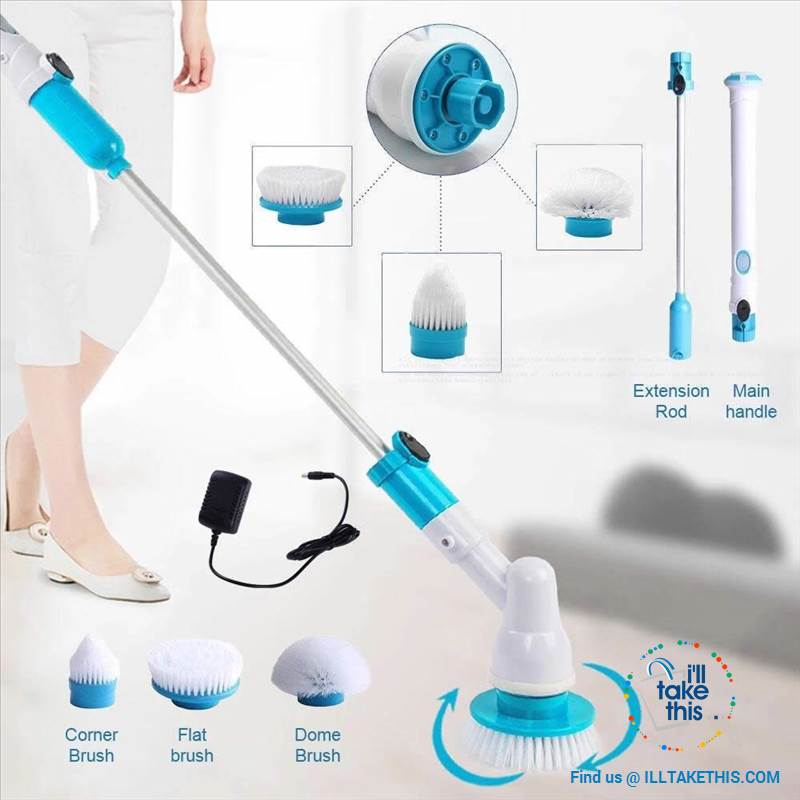 Multifunction cleaning wand all in one Portable cleaning scrubber kit - Clean Smarter not Harder