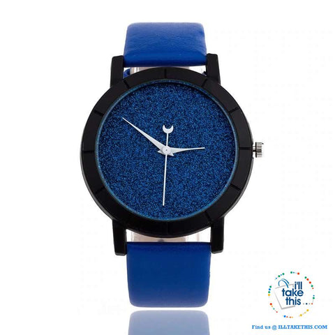 Image of Shimmering Moon Star style Ladies wrist Watches - 5 Color options - I'LL TAKE THIS