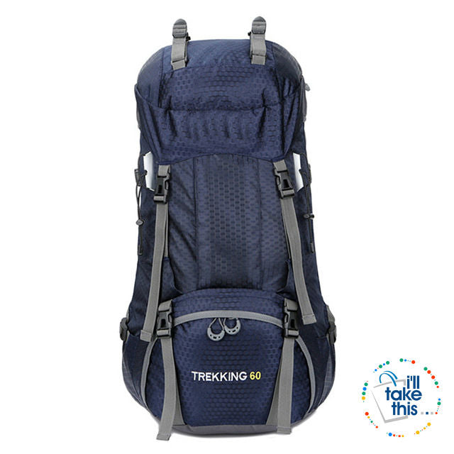 Hiking Camping Outdoor Backpacks 50 or 60L - Nylon Sport Bag for Camping, Travelling - I'LL TAKE THIS