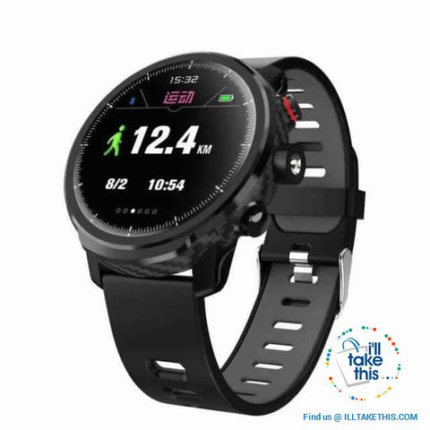 Image of ⌚ Super Sports Carbonfibre Smartwatches, Multi-Sports Mode - Bluetooth, 3 Color options - I'LL TAKE THIS