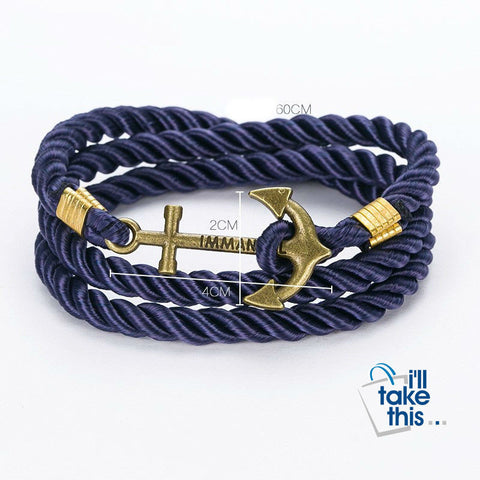 Image of Rope Anchor Bracelet Fashion accessories - Unisex - I'LL TAKE THIS