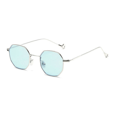 Image of Super Light Weight Octagon Sunglasses Unisex in Yellow, Red, Blue Tinted + Clear Lens Glasses - I'LL TAKE THIS
