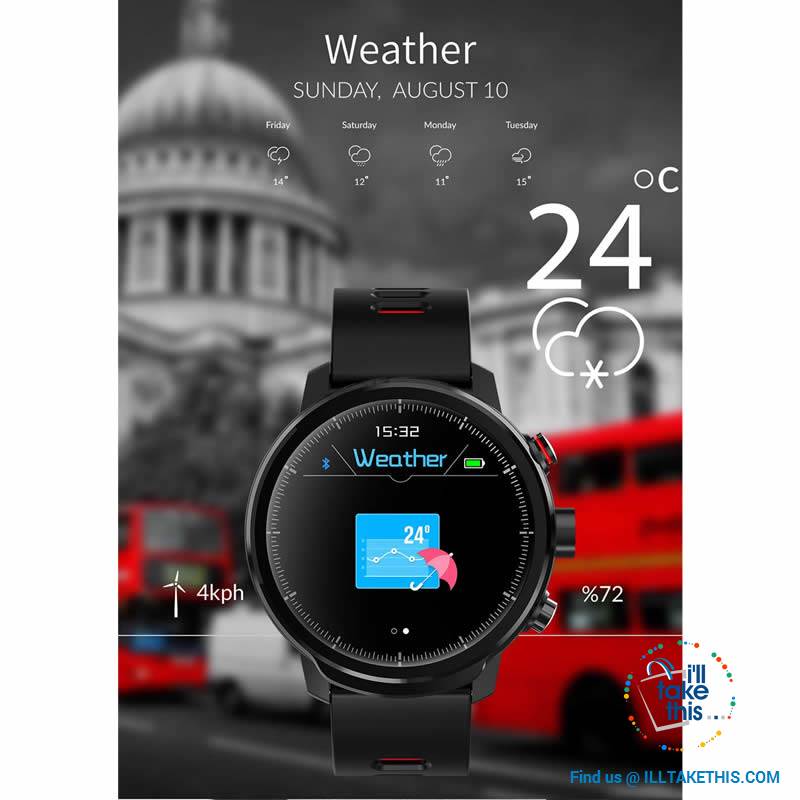⌚ Super Sports Carbonfibre Smartwatches, Multi-Sports Mode - Bluetooth, 3 Color options - I'LL TAKE THIS