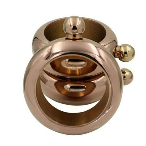 Image of Bangle Bracelet Hip Flask Silver/Rainbow/Copper Grade 304 Stainless Steel High Quality Whiskey Drink-ware and Funnel Set - I'LL TAKE THIS