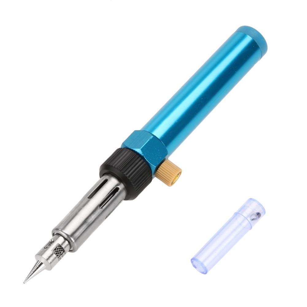 Soldering Iron Cordless with Adjustable Temperature Gas Welding Pen + Burner Butane Blow Torch - I'LL TAKE THIS