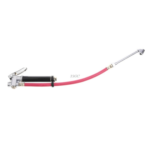 Image of Air Tire Pressure Filler Dual Chuck Inflator Car Gauge 12" Compressor Hose - I'LL TAKE THIS