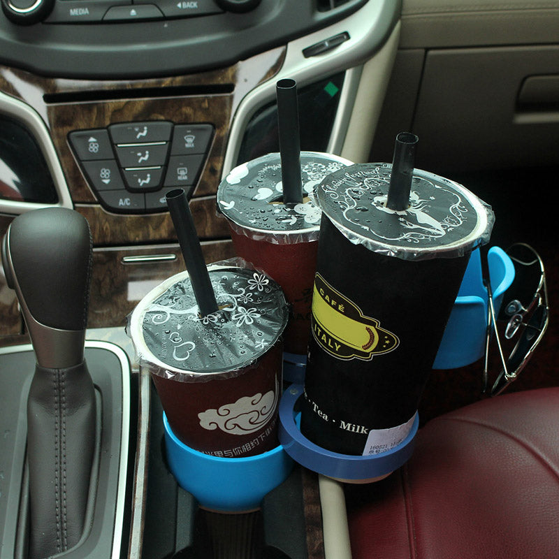 Automotive Multi Cups Organizer Phone Holder Car Drink Bottle Gadget Storage - I'LL TAKE THIS