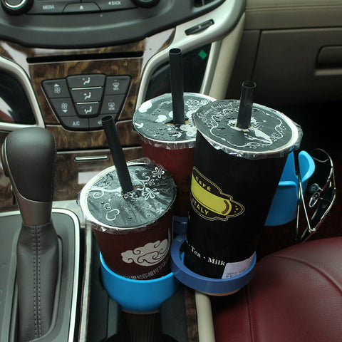 Image of Automotive Multi Cups Organizer Phone Holder Car Drink Bottle Gadget Storage - I'LL TAKE THIS
