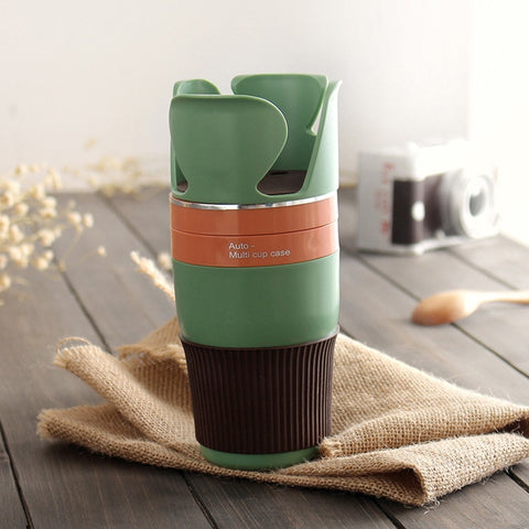 Image of Automotive Multi Cups Organizer Phone Holder Car Drink Bottle Gadget Storage - I'LL TAKE THIS