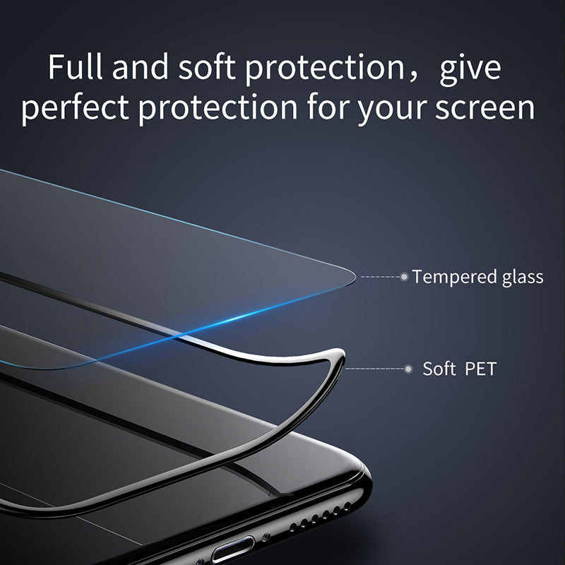 iPhone X/10 Soft Edge Full Screen Protector Tempered Glass Cover Toughened Protective Glass Film - I'LL TAKE THIS