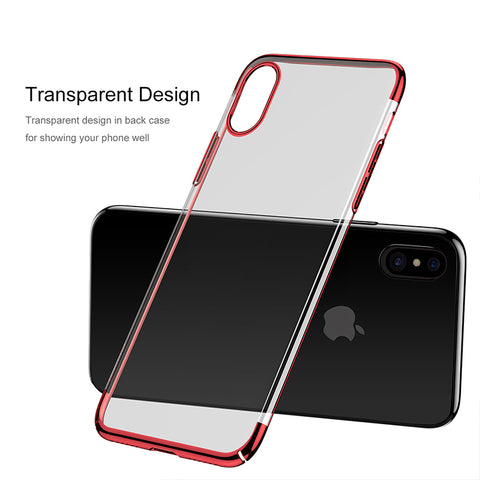 Image of iPhone X Cases Transparency Plastic Case For iPhone X Ultra Thin Protective Shell - I'LL TAKE THIS