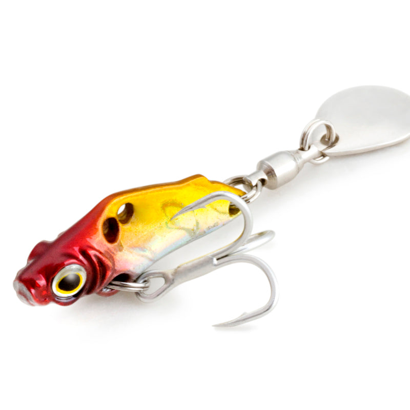 Mini BASS Fishing Lure with its Highly attractive metal reflective colors + Sequins ๐ - I'LL TAKE THIS