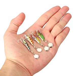 Mini BASS Fishing Lure with its Highly attractive metal reflective colors + Sequins π