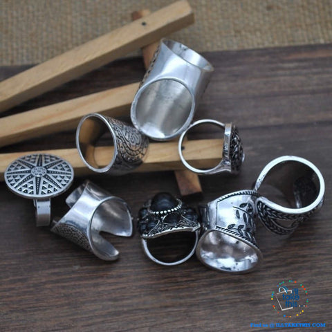 Image of Set of 8 Bohemian Vintage Boho Jewelry Rings - I'LL TAKE THIS