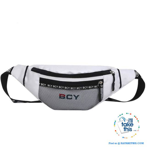 Image of Canvas Chest/Waist Messenger Bag - Unisex design, 4 Colors - I'LL TAKE THIS