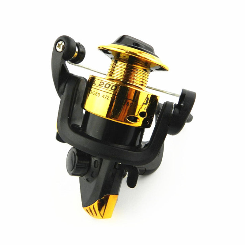 Starter Spinning Fishing Reel, 3 ball bearing, 120/150ft of Fishing line with 3 color options, 5.1:1 - I'LL TAKE THIS