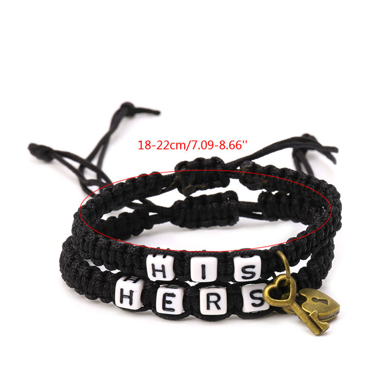Couples Bracelet His/Hers Matching Jewelry Lovers Boyfriend Girlfriend Braid in 6 Color Options - I'LL TAKE THIS
