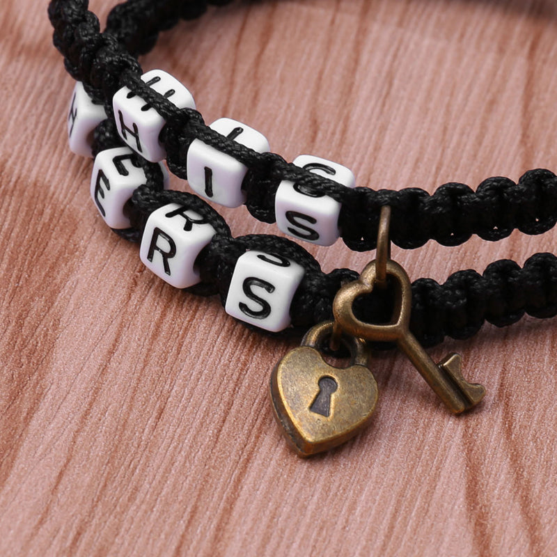 Couples Bracelet His/Hers Matching Jewelry Lovers Boyfriend Girlfriend Braid in 6 Color Options - I'LL TAKE THIS