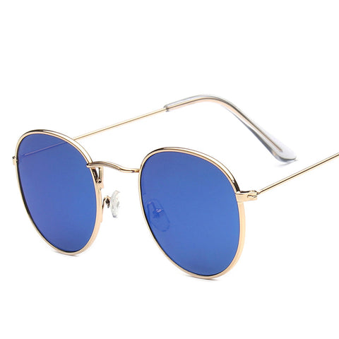 Image of Designer Round Sunglasses Women or Mens Vintage Retro Mirror Glasses - Lots of colors to choose from - I'LL TAKE THIS