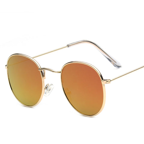 Image of Designer Round Sunglasses Women or Mens Vintage Retro Mirror Glasses - Lots of colors to choose from - I'LL TAKE THIS