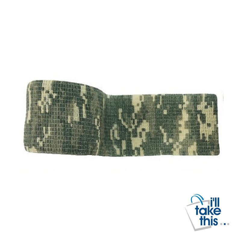 Camouflage Waterproof tape Jungle Army style Camouflage Stealth Tape Suit Outdoor Hunting + Shooting - I'LL TAKE THIS