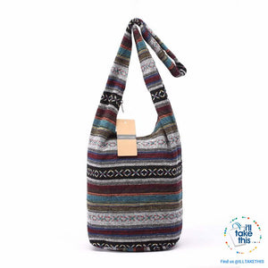 100% Designer Ladies cotton shoulder bag, show your individuality with these unique designs