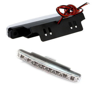 Daytime driving running light 8 LED led DRL Universal fog lights for cars Waterproof White DC 12V