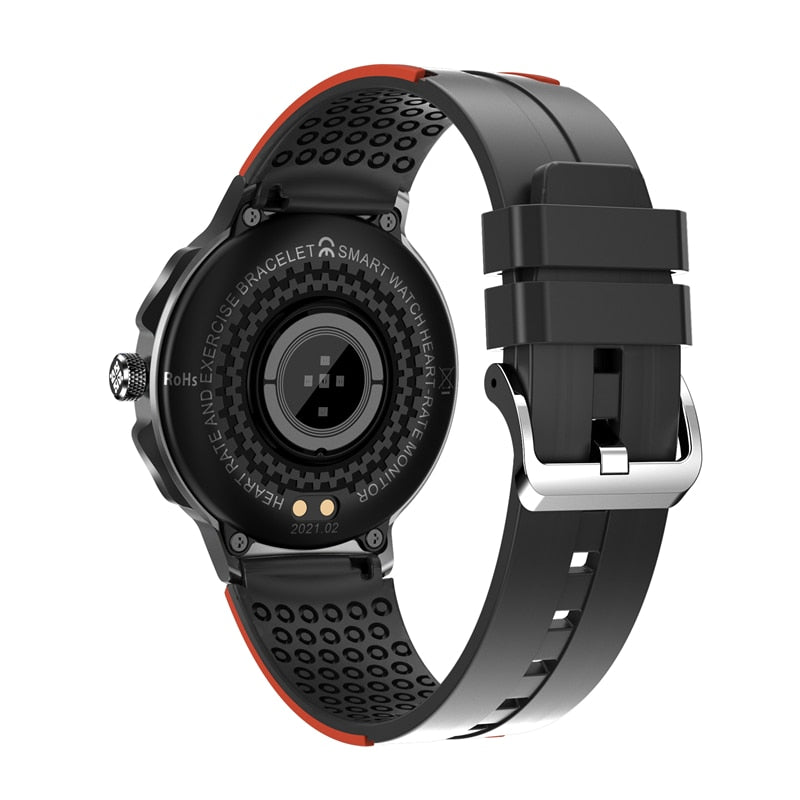 Smart Watch Men Sports Watches - Water-resistant GPS Track Heart Rate Blood Pressure Weather Smartwatch