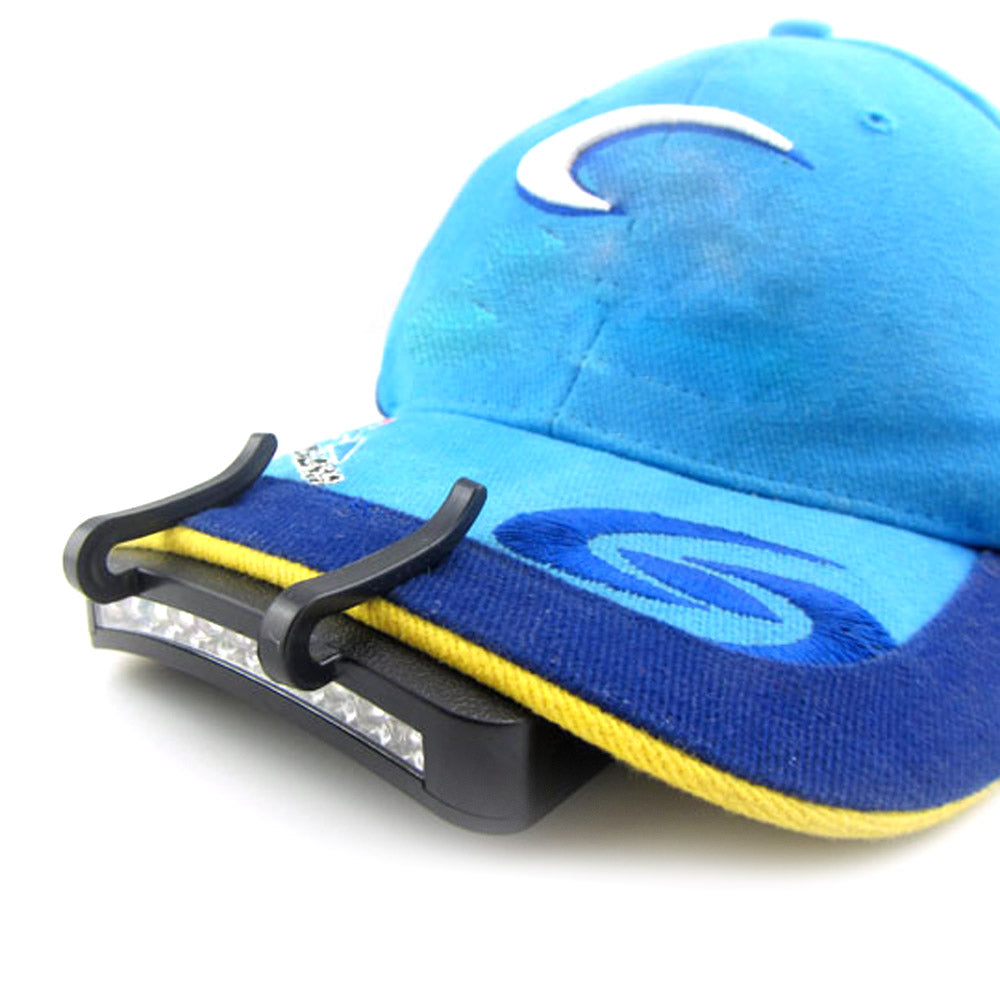 Fishing Light 11 LED Clip-On Cap light - White Light Lamp more Cycling Hiking Camping Cap Night Repair Car - I'LL TAKE THIS