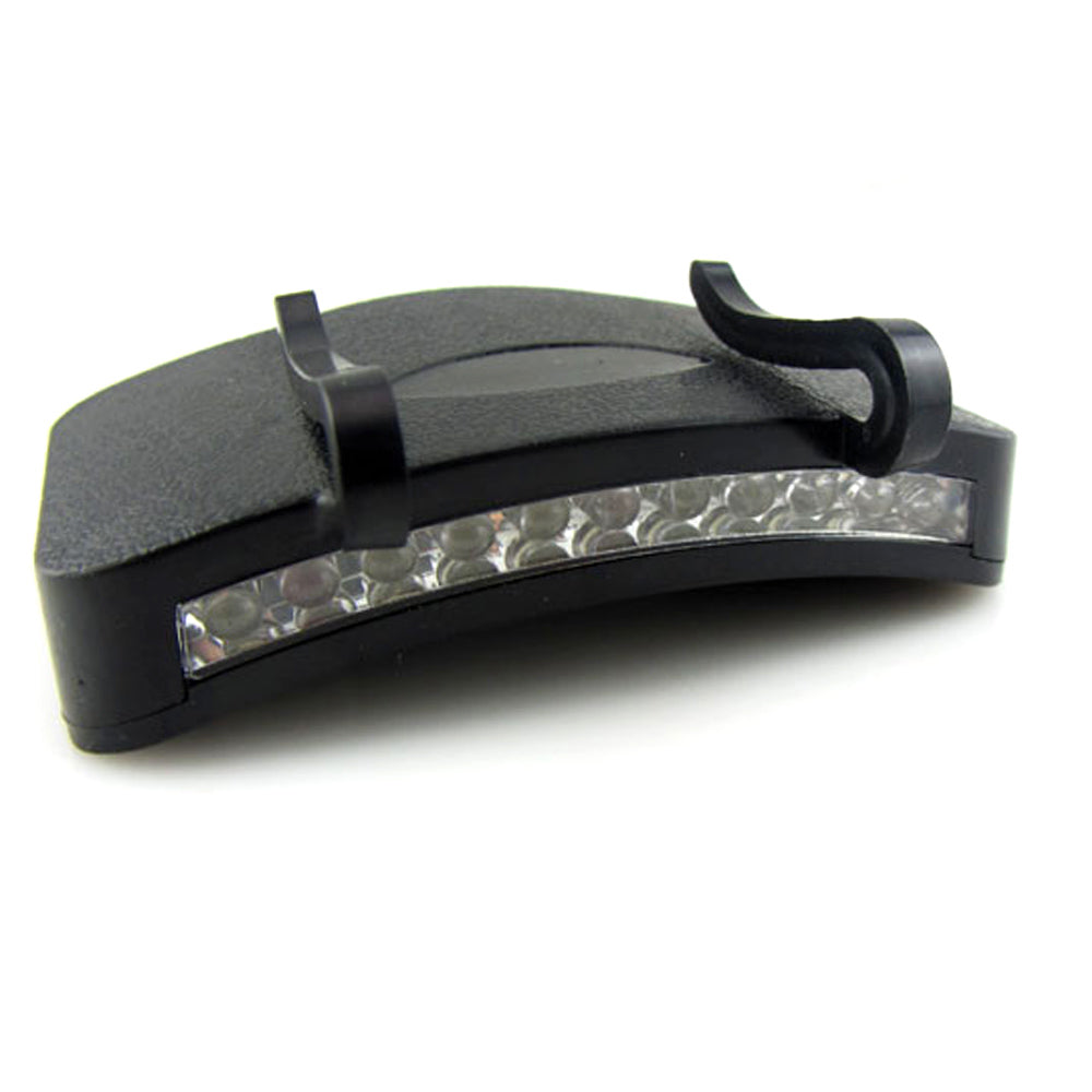 Fishing Light 11 LED Clip-On Cap light - White Light Lamp more Cycling Hiking Camping Cap Night Repair Car - I'LL TAKE THIS