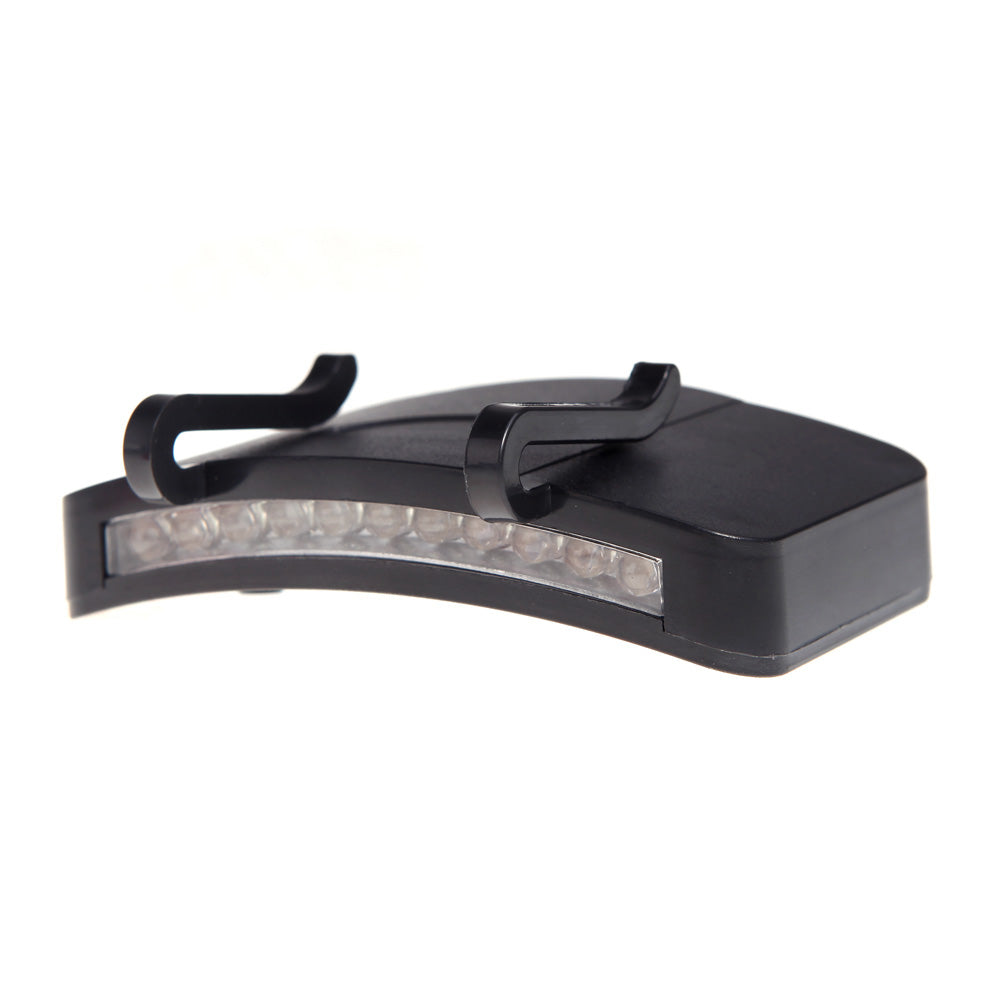 Fishing Light 11 LED Clip-On Cap light - White Light Lamp more Cycling Hiking Camping Cap Night Repair Car - I'LL TAKE THIS