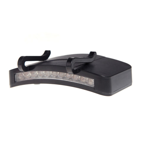 Image of Fishing Light 11 LED Clip-On Cap light - White Light Lamp more Cycling Hiking Camping Cap Night Repair Car - I'LL TAKE THIS