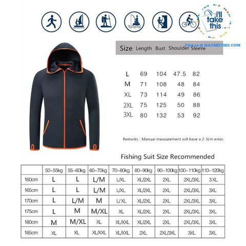 Image of Waterproof Hooded Jacket, Water, Splash & Sun resistant Men's/Women's Jackets in 3 Colors options - I'LL TAKE THIS