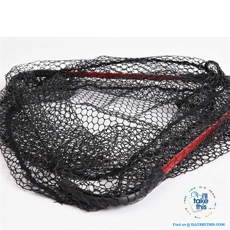 Ultra-light Portable Aluminum Triangular Fishing Net with retractable handle - I'LL TAKE THIS