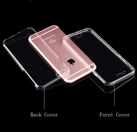 Image of iPhone 7, 6s Cases Protect Transparent Silicone Flexible Soft full Body Protective Clear Cover - I'LL TAKE THIS