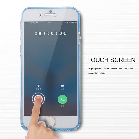 Image of iPhone 7, 6s Cases Protect Transparent Silicone Flexible Soft full Body Protective Clear Cover - I'LL TAKE THIS