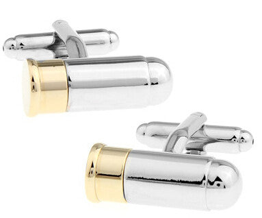 Image of Men Cufflinks Army Series, in Gold & Silver Plating GREAT Gifts for men - I'LL TAKE THIS