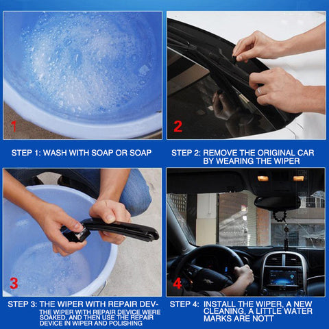 Image of Windshield Rubber Strip Wiper Repair Tool suit Car or Truck ideal wiper Scratch Repair Kit Cleaner - I'LL TAKE THIS