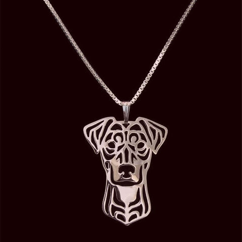Image of German Pinscher Dog Pendant in Gold, Silver or Rose Gold with FREE Link chain - I'LL TAKE THIS