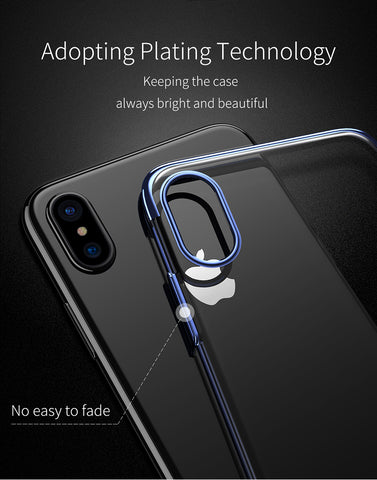 Image of iPhone X Cases Transparency Plastic Case For iPhone X Ultra Thin Protective Shell - I'LL TAKE THIS