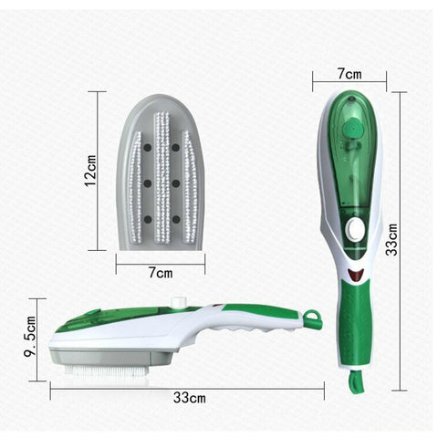 Image of Portable handheld Steamer/Iron with garment Brush - Powerful 1000w ideal For Clothes, and Underwear